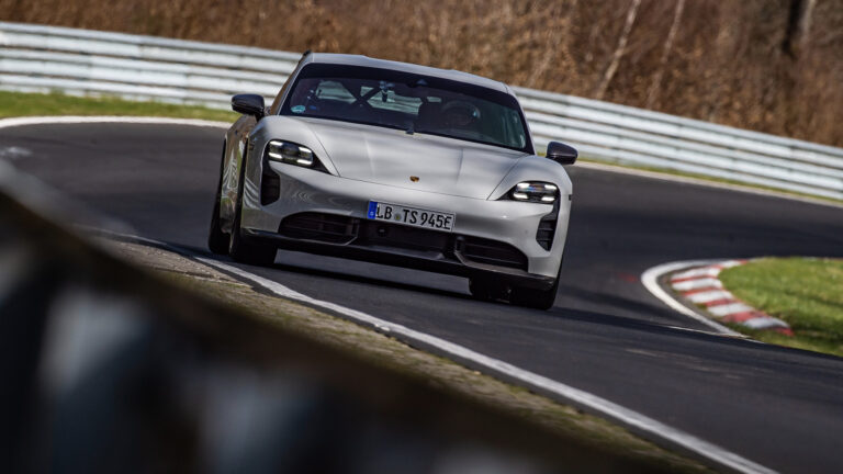 Porsche Taycan Turbo S dethrones Tesla Model S Plaid as