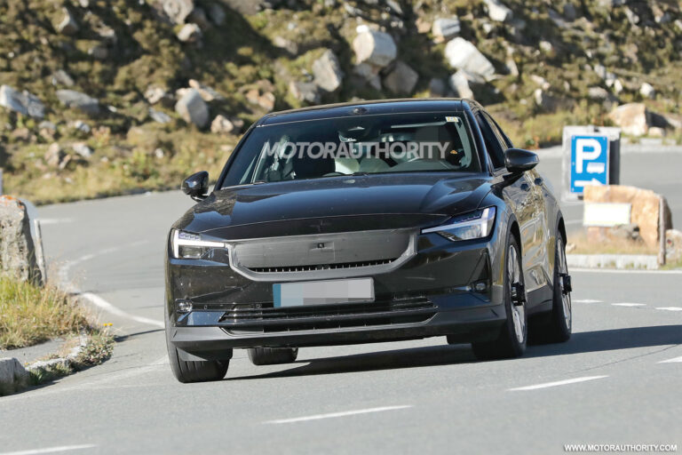 1662118154 2024 Polestar 2 spy shots Mild update planned