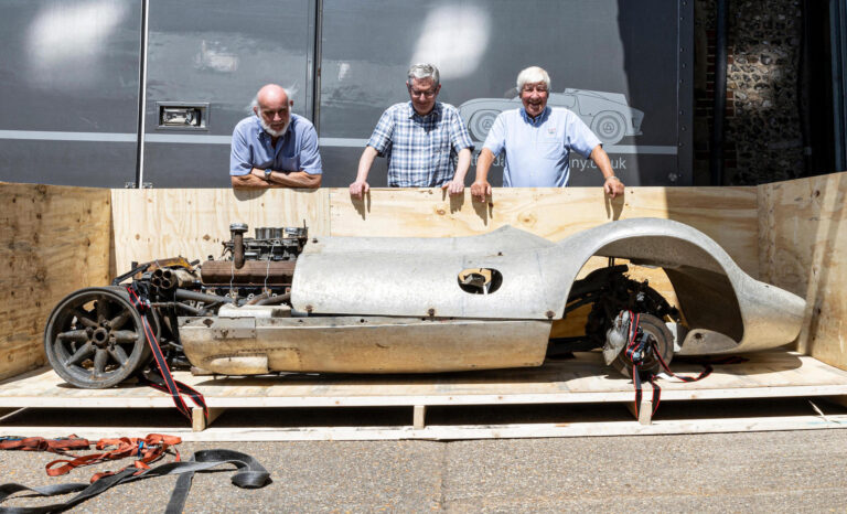 1663761450 McLarens first race car sells for 1M at auction