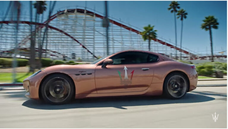2024 Maserati GranTurismo Folgore partially revealed does 0 60 mph in