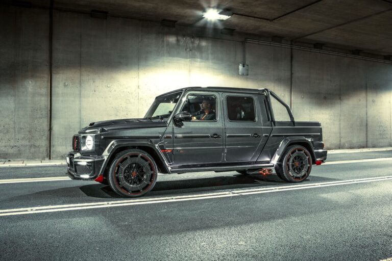 Brabus builds a Mercedes Benz G Class pickup packing 888 hp
