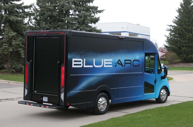 Charged EVs Shyft Group secures pre order for Blue Arc