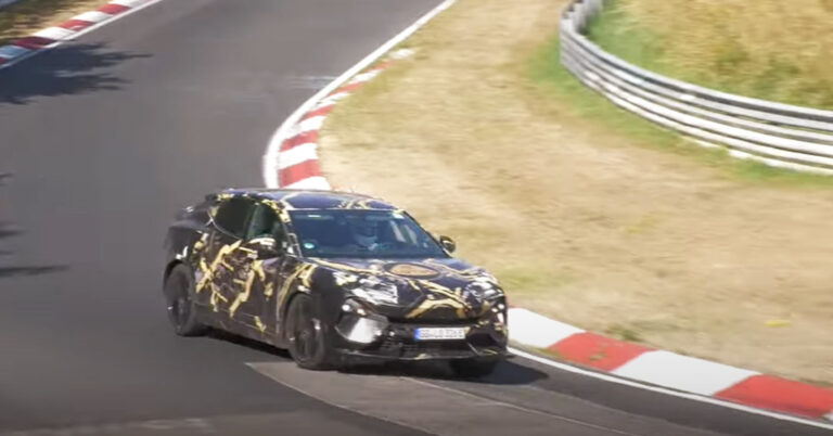 Lotus Eletre electric super SUV hits the Ring