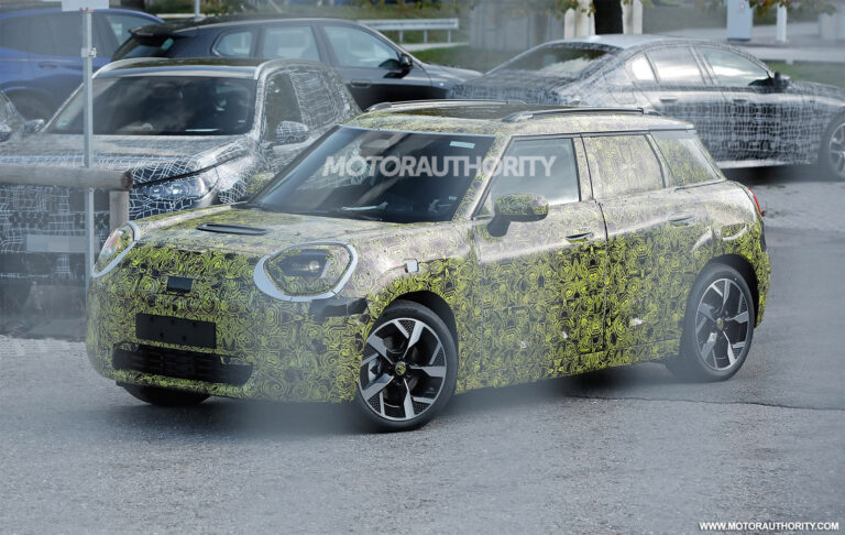 1665137052 2025 Mini Aceman spy shots New electric crossover spotted