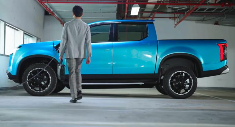 1665166824 Foxconns EV brand teases Model V electric pickup truck Model