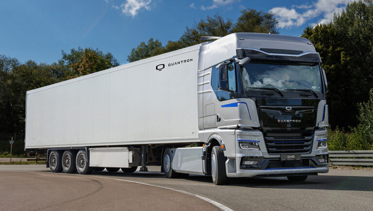 1665694035 Charged EVs Quantron unveils new battery electric and hydrogen trucks