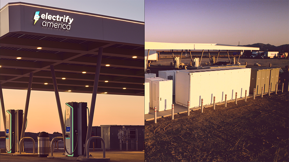Charged EVs Electrify America unveils megawatt level battery energy storage