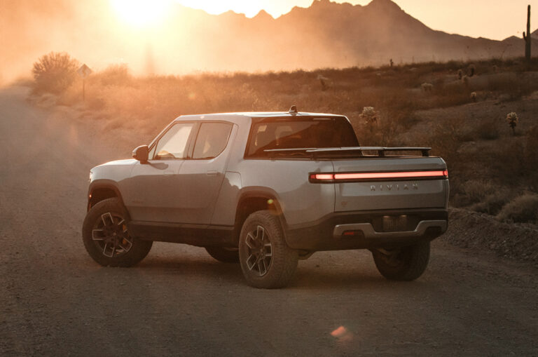 Charged EVs Rivian installs 783 kW solar parking canopy