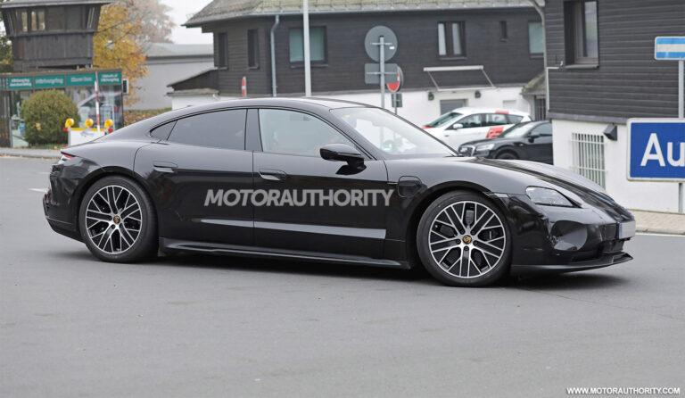 Smaller electric Hummers Mercedes zero crashes Porsche Taycan spy shots