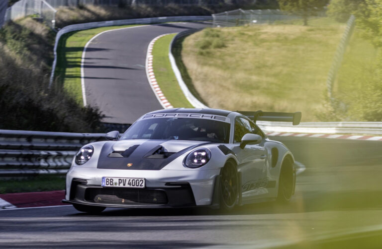 Watch the 2023 Porsche 911 GT3 RS lap the Ring