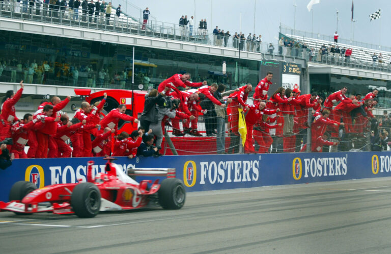 1668174810 Schumacher Ferrari F1 car with 5 wins sells for 148M