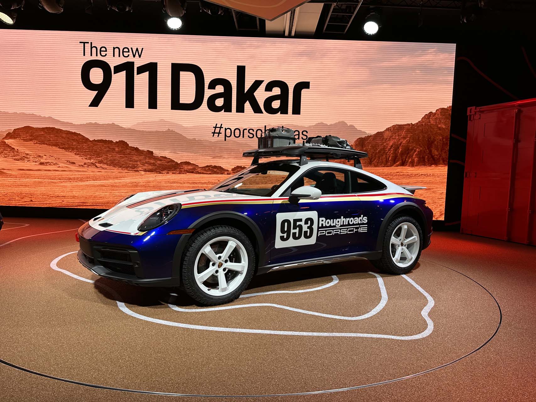 1668655977 2023 Porsche 911 Dakar makes the off road sports car mashup