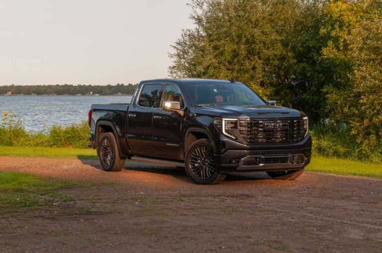 1669042498 2022 GMC Sierra Denali Ultimate cruises past competition