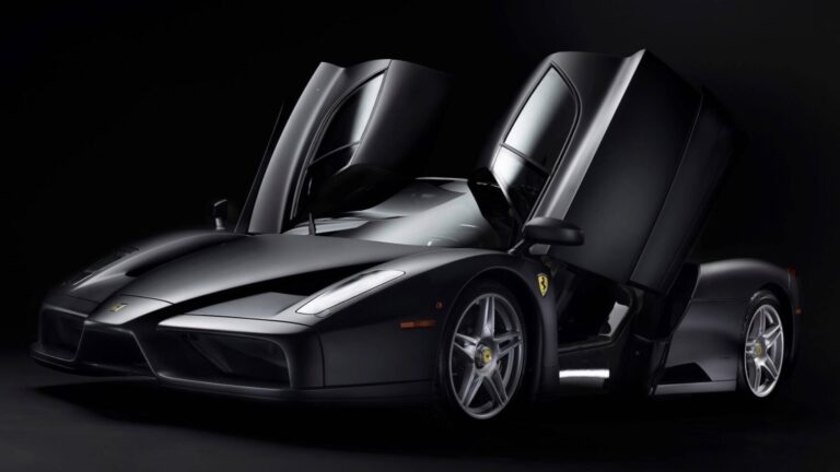1669296261 Factory matte black Ferrari Enzo heads to auction