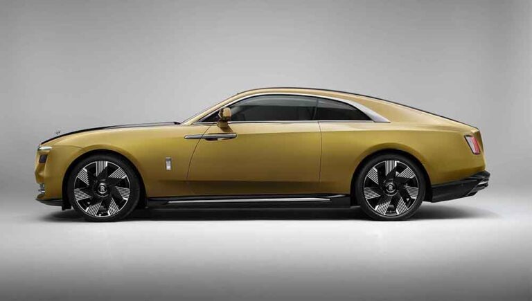 Charged EVs Rolls Royce unveils Spectre its first electric motor