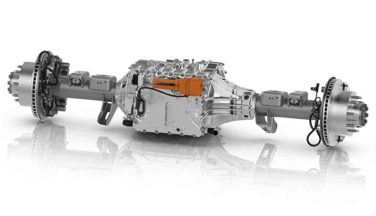 Charged EVs ZFs new e axle for pickup trucks features