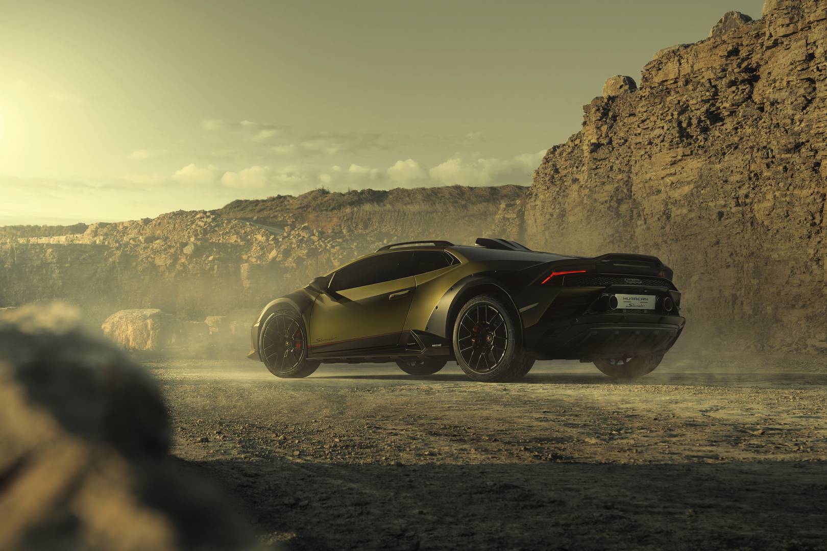 The 2023 Lamborghini Huracan Sterrato joins the off road supercar trend