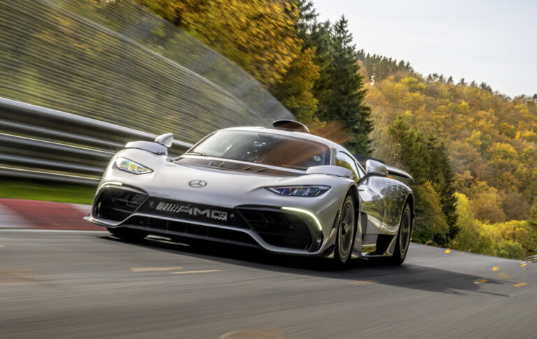 This is how fast Mercedes Benz AMGs One is around the