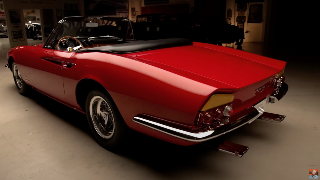 1967 Ferrari 365 California Spyder at Jay Leno's garage
