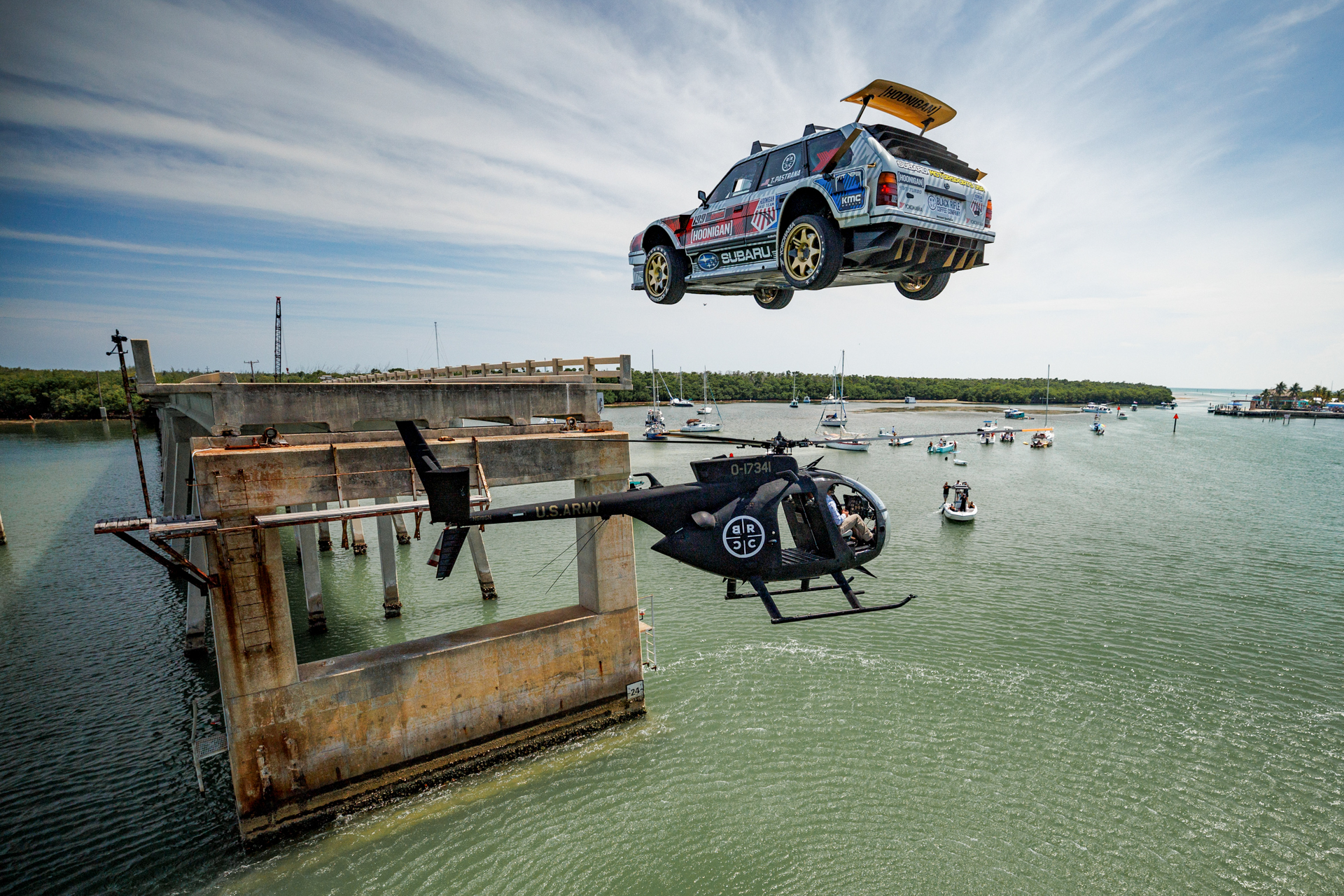 Watch Travis Pastrana honk his 865hp Subaru at Gymkhana 2022