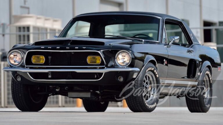 1673529741 Carroll Shelbys 1968 Ford Mustang Black Hornet is up for