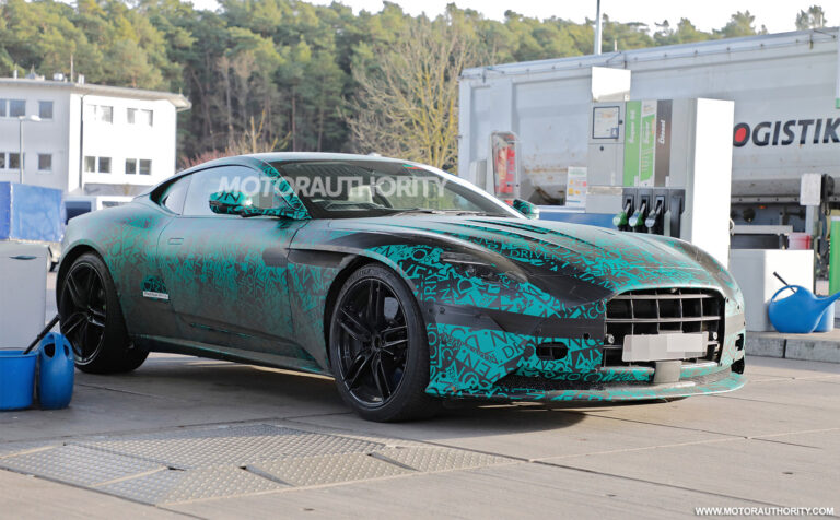 1673609372 2024 Aston Martin DB11 spy footage