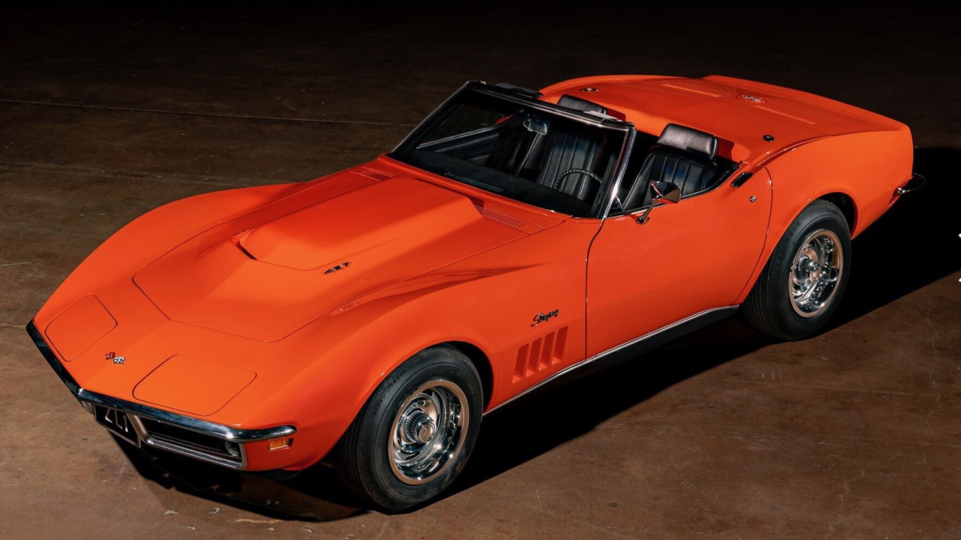 1673798130 A single 1969 Chevrolet Corvette Stingray ZL 1 Cabriolet will be