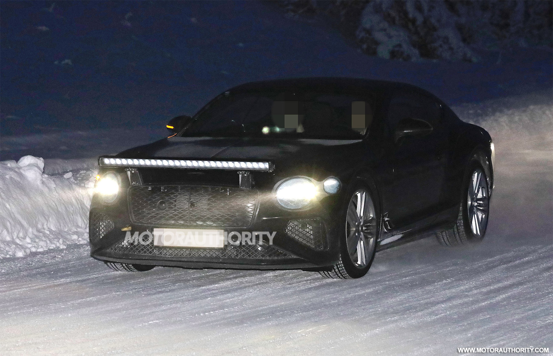 2025 Bentley Continental GT spy footage