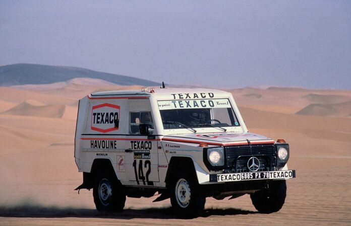 Did you know that a G Wagon won the Dakar Rally