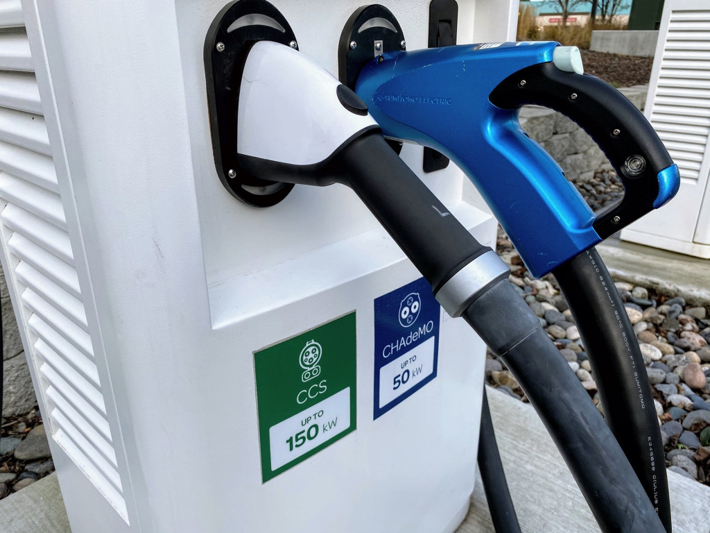 Electrify America DC Fast Chargers - CCS and CHAdeMO