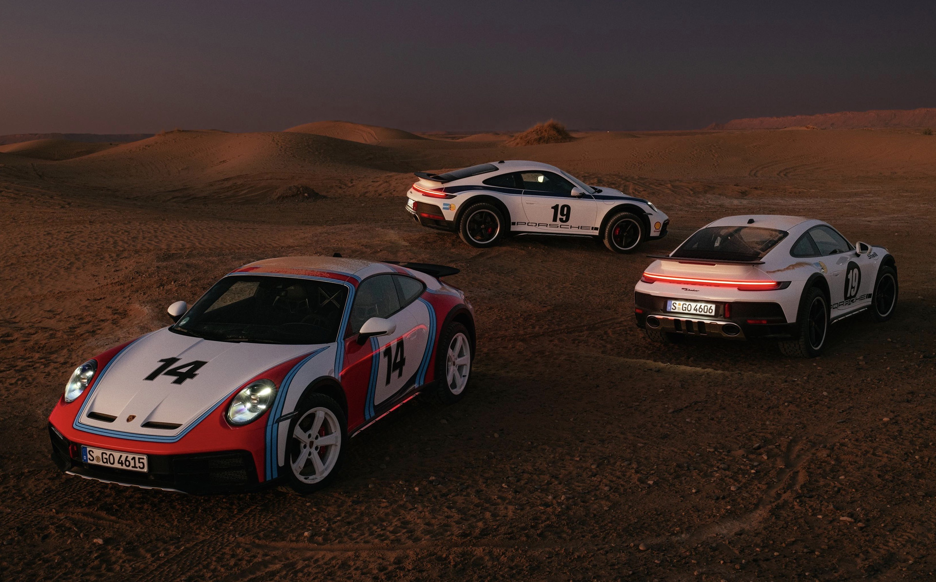 Porsche offers foils for the 911 Dakar inspired by historical