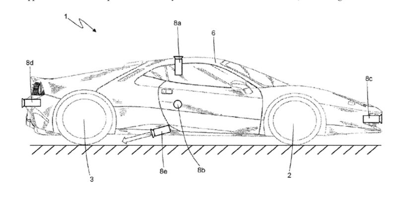 1675365865 Ferrari patents gas thruster system to increase performance
