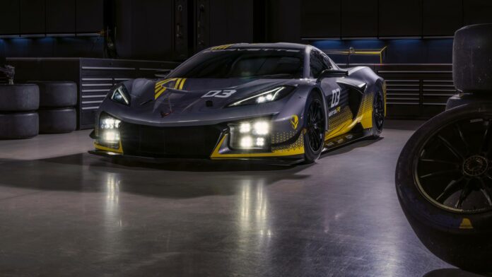 This is the 2024 Corvette Z06 GT3R