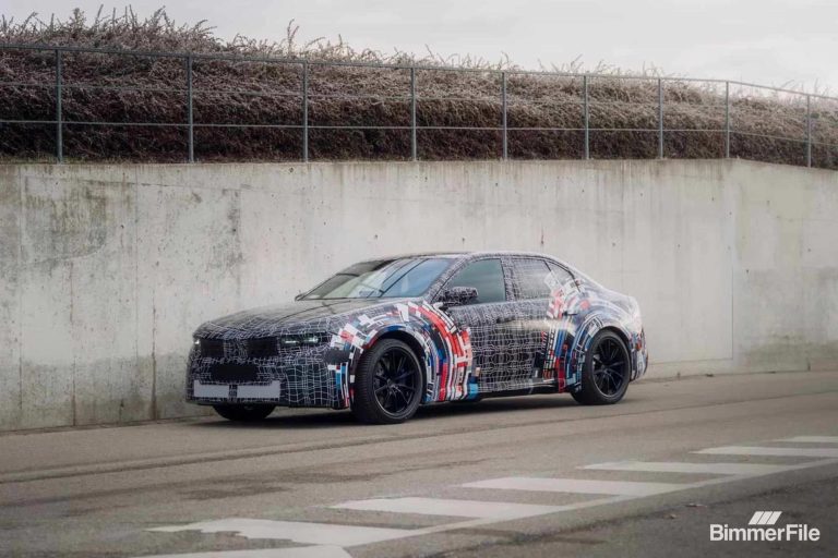 1739891280 The Elektro BMW M3 with photos and first technical details