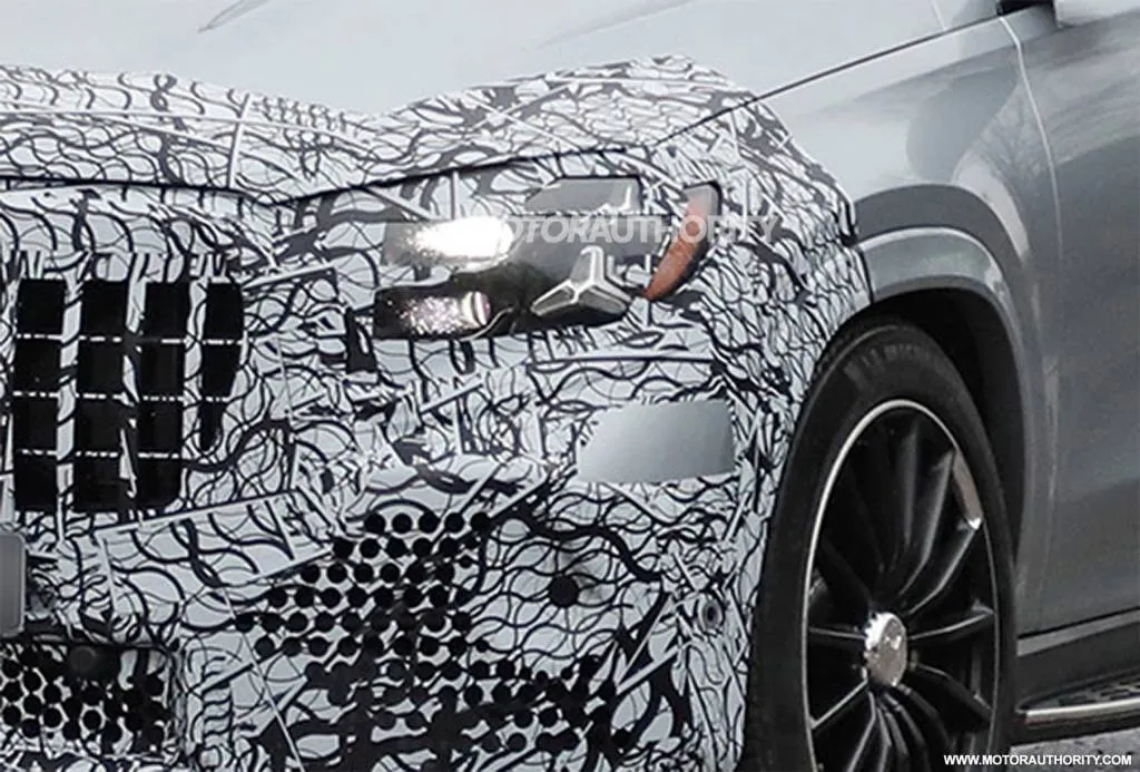 2027 Mercedes -Benz AMG GLS 63 Facelift Spy Shots - Photo About Baldauf