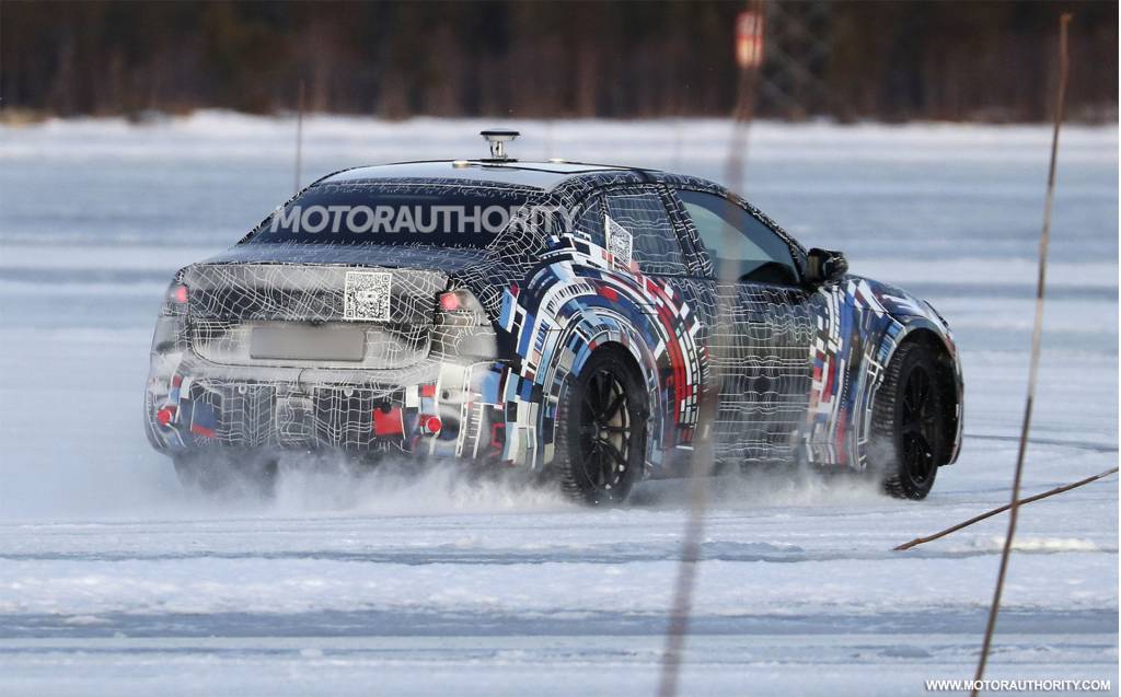 2028 BMW M3 EV Spy Shots - Photo About Baldauf