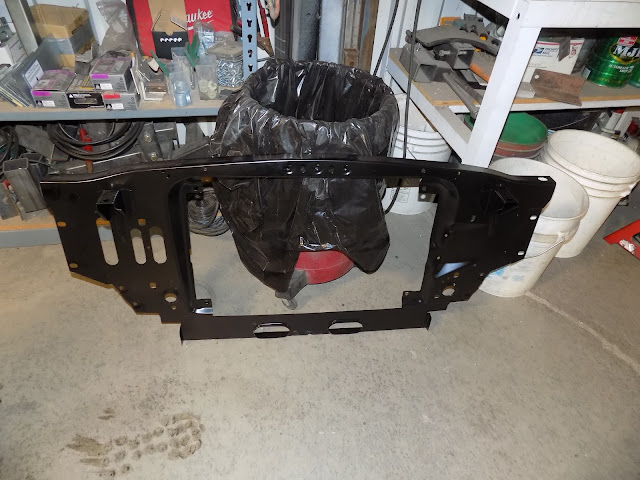 68 Mustang 5 New core support