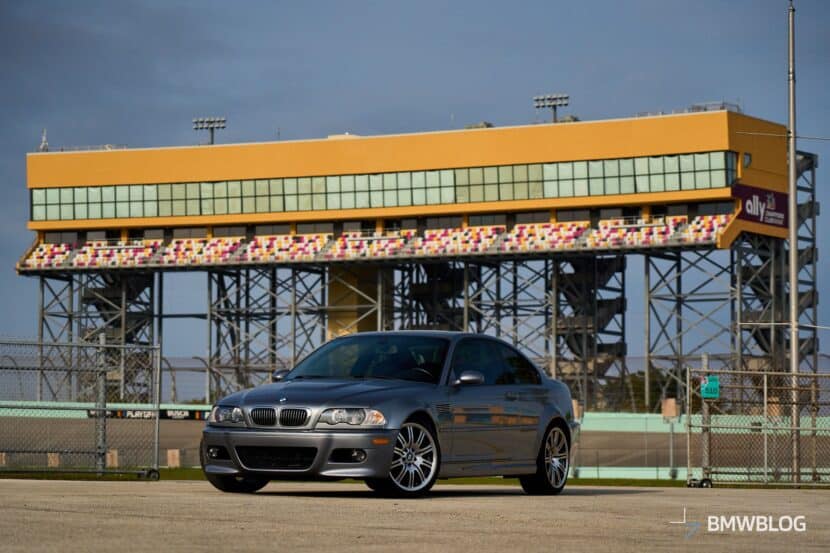 E46 BMW M3 in gray