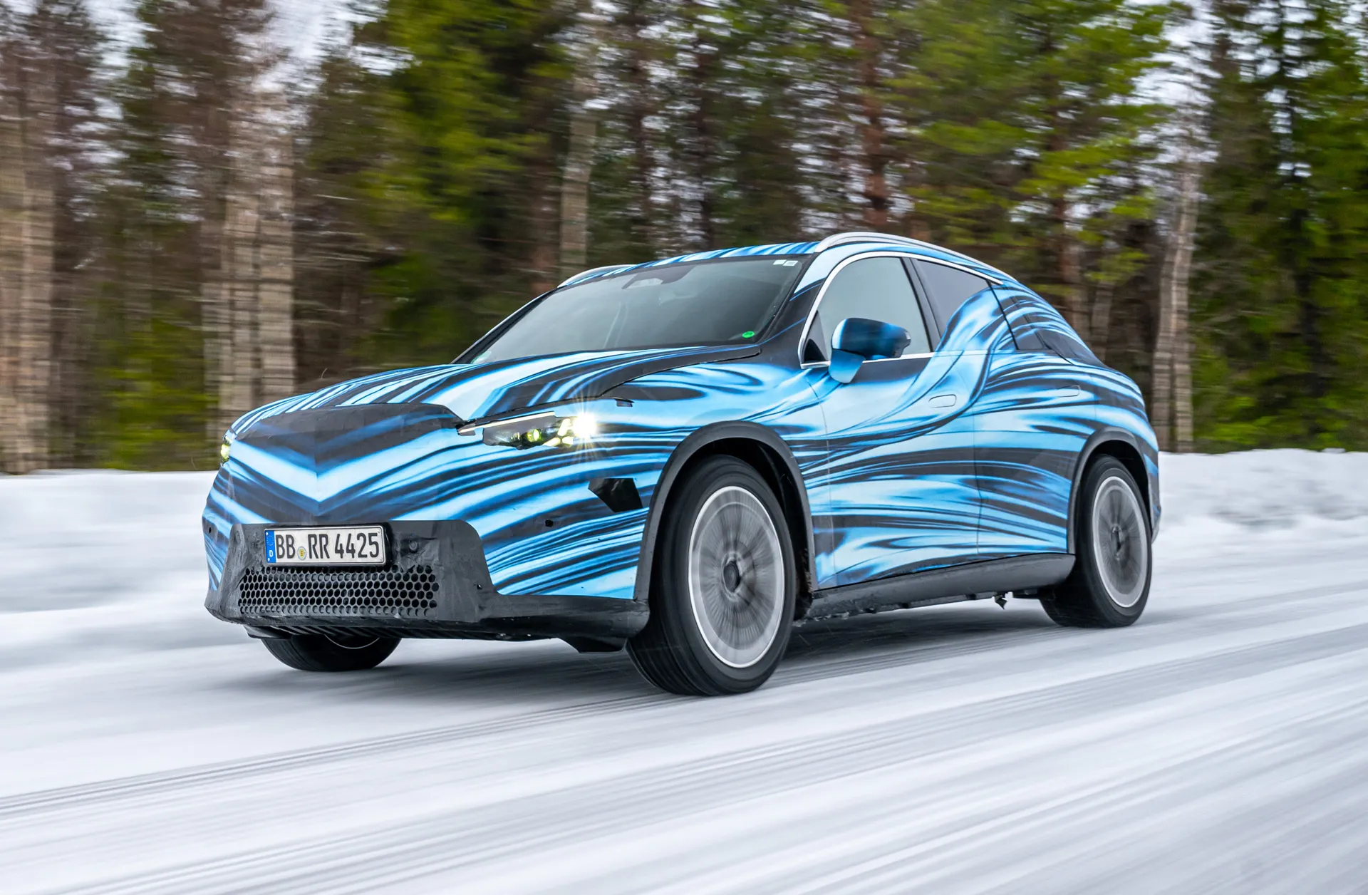 1741103433 Electric Mercedes GLC class receives 2 speed transmission several battery options.webp