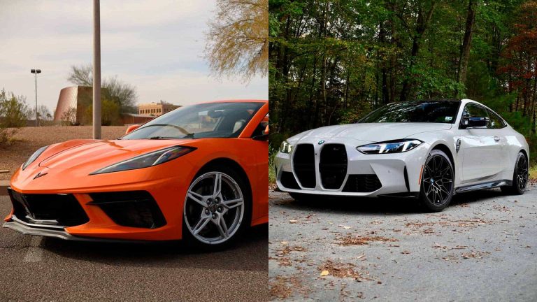 c8 corvette vs bmw m4