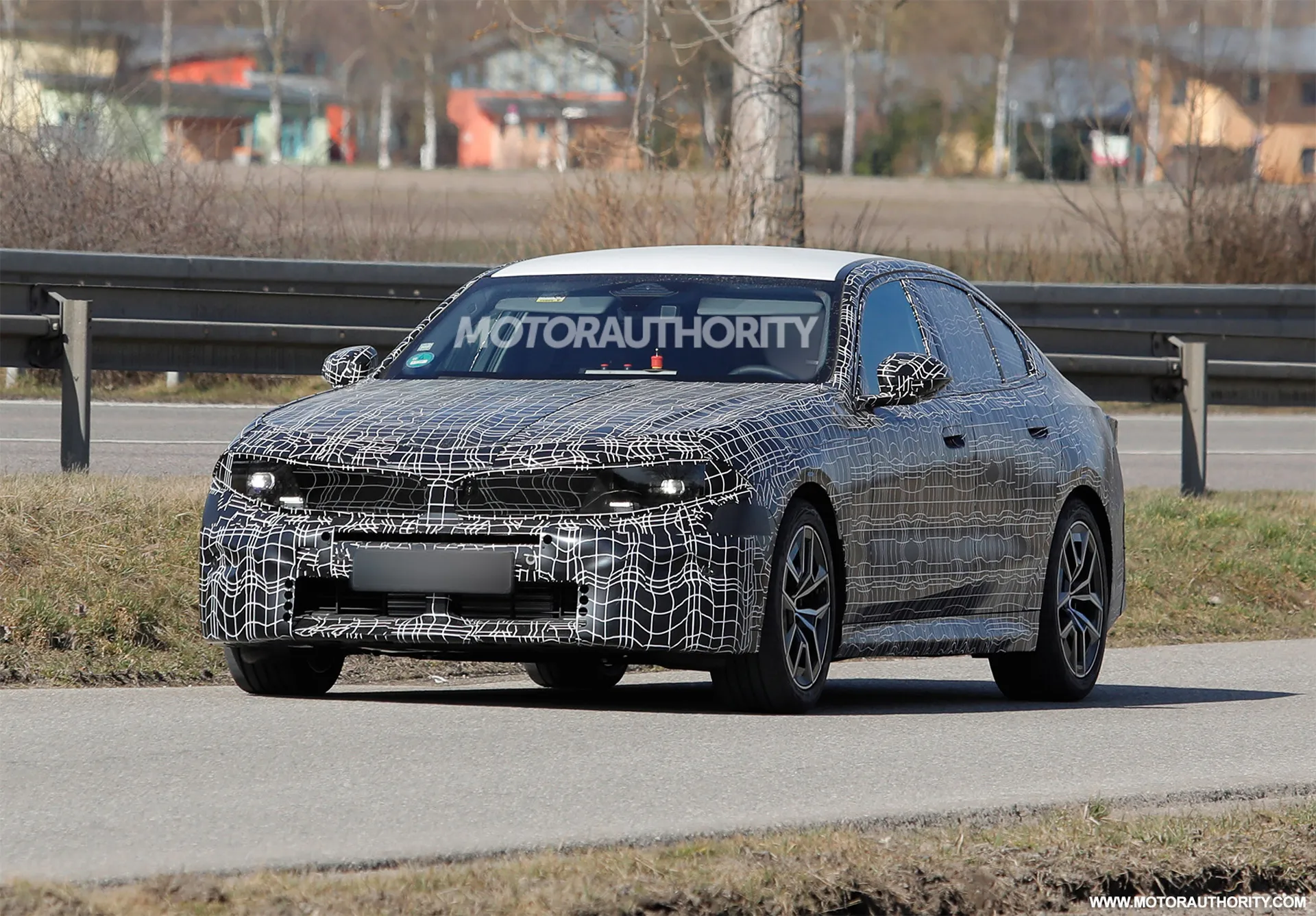 1741782987 2028 BMW 5 Series spied on with new class styling.webp