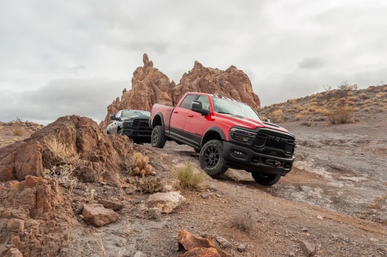 1742272563 2025 RAM Power Wagon and Rebel HD defend their mountain.webp