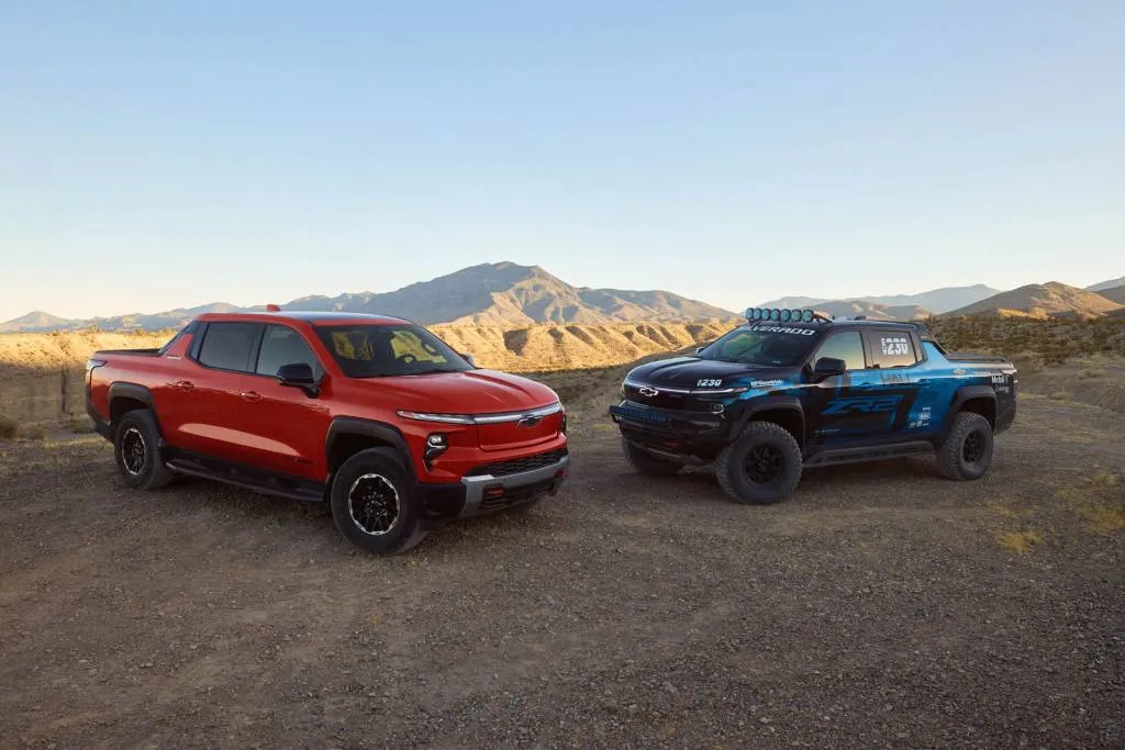 Chevrolet Silverado EV ZR2 Race Truck concept