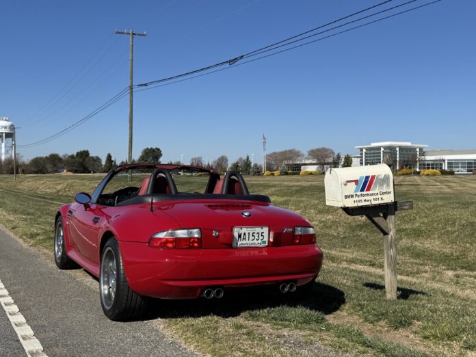 Vintage car 30 years of the BMW Z3