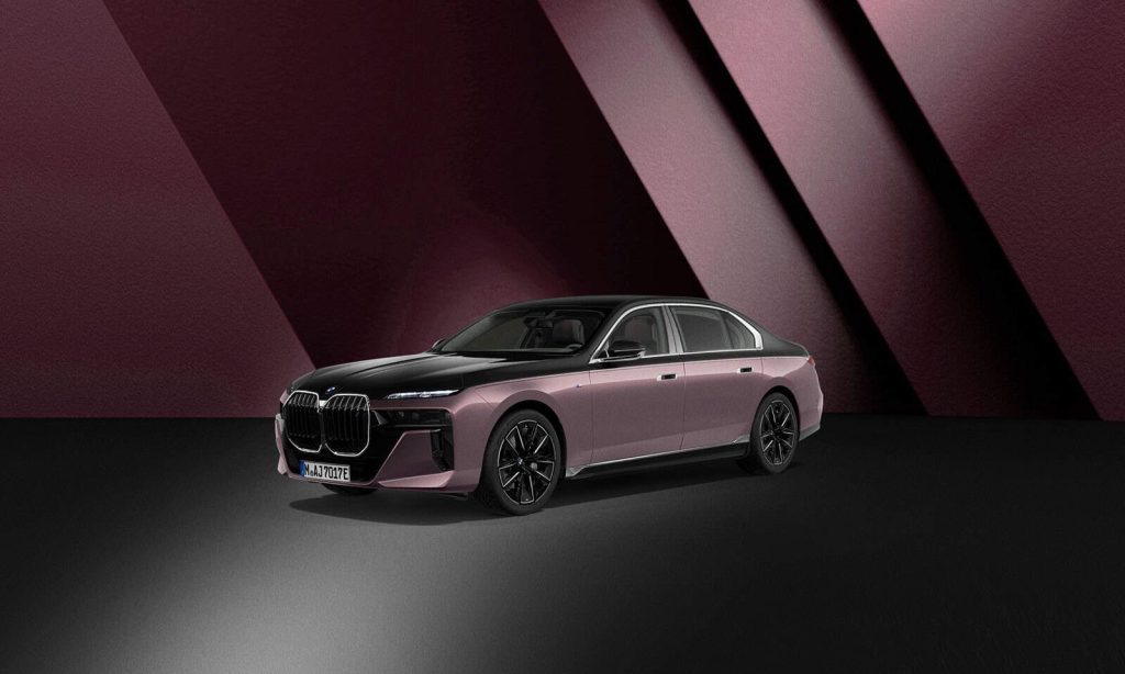 BMW is alive with two -colored special editions with two Tone 7 series ...