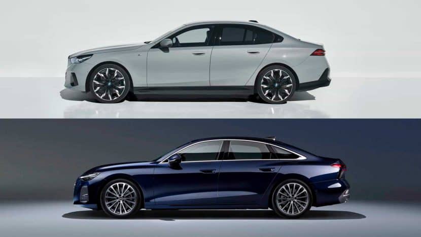 2025 Audi A6 against BMW 5 series G60 comparison 1