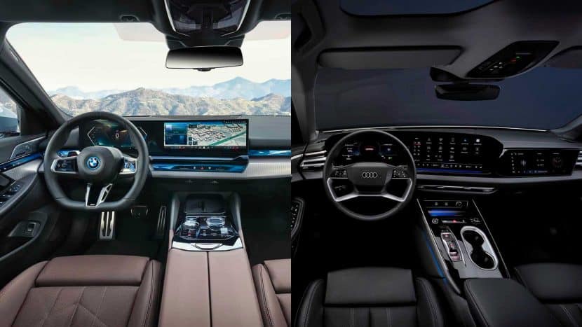 2025 Audi A6 against BMW 5 series G60 comparison 2