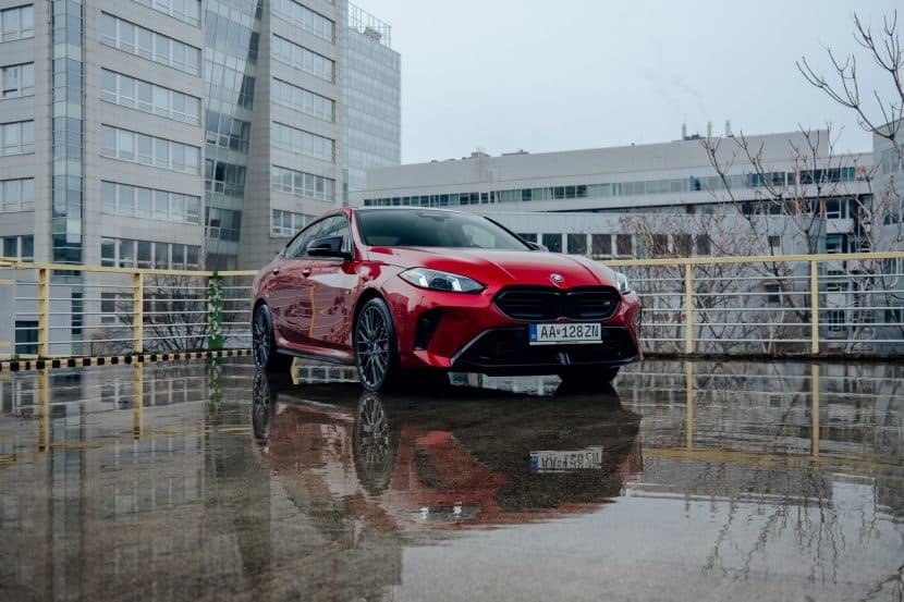 2025 BMW M235 Gran Coupé in Fire Red 2