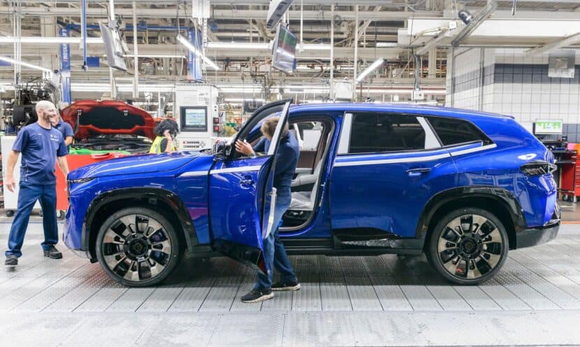 BMW XM G09 in the meeting in Plant Spartanburg