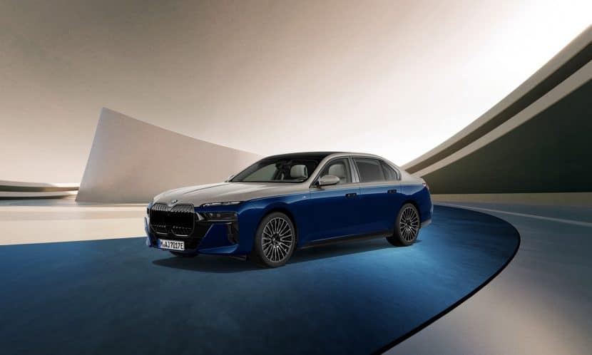 BMW 750e XDrive M Sport Pro individual two Tonmauritius Blue Edition 1